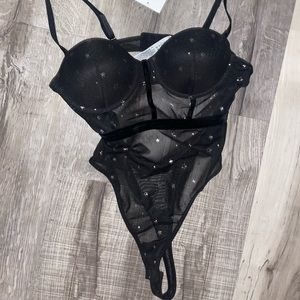 Forever 21 thong lingerie bodysuit